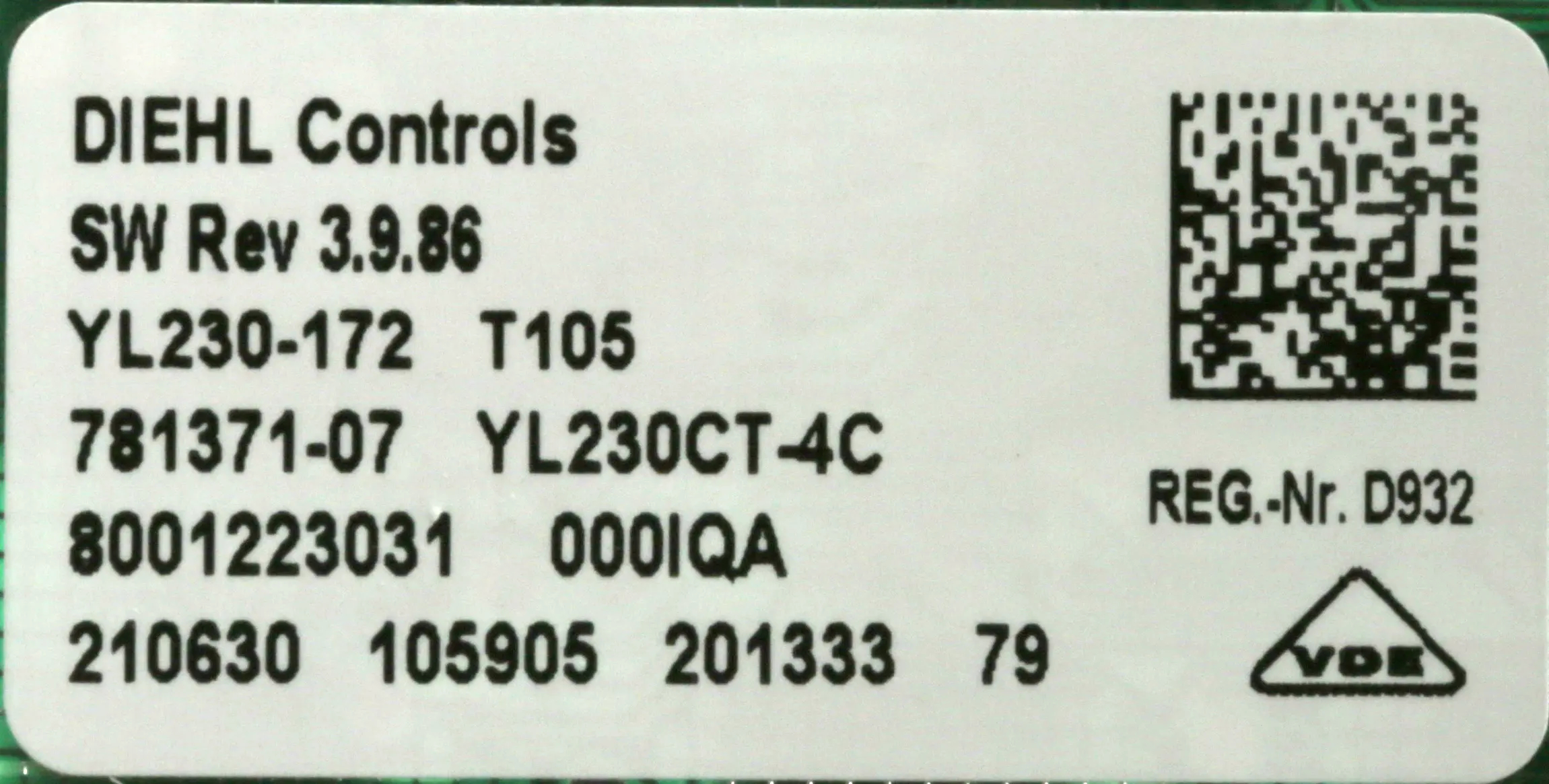 Bedienmodul 11009139