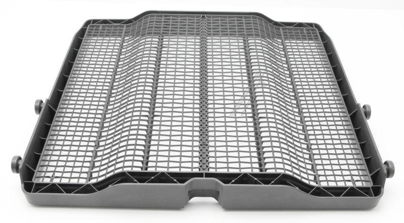 Besteckkorb grau mit Rollen für Geschirrspüler AEG 140200578221
