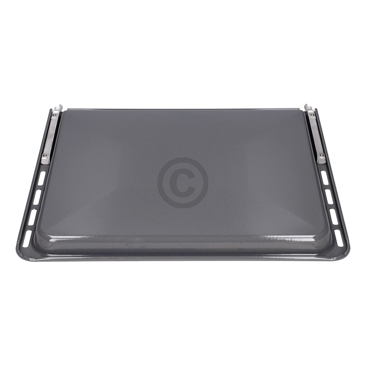 Backblech SIEMENS 00684777 458x390x31mm mit Trägern für Backofen Herd