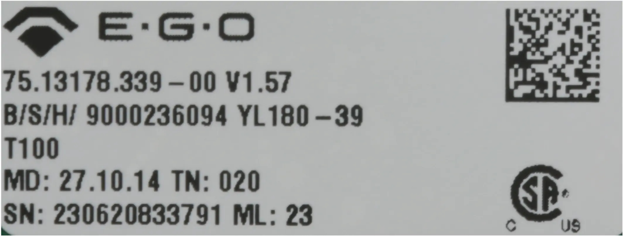 Bedienmodul 00673531