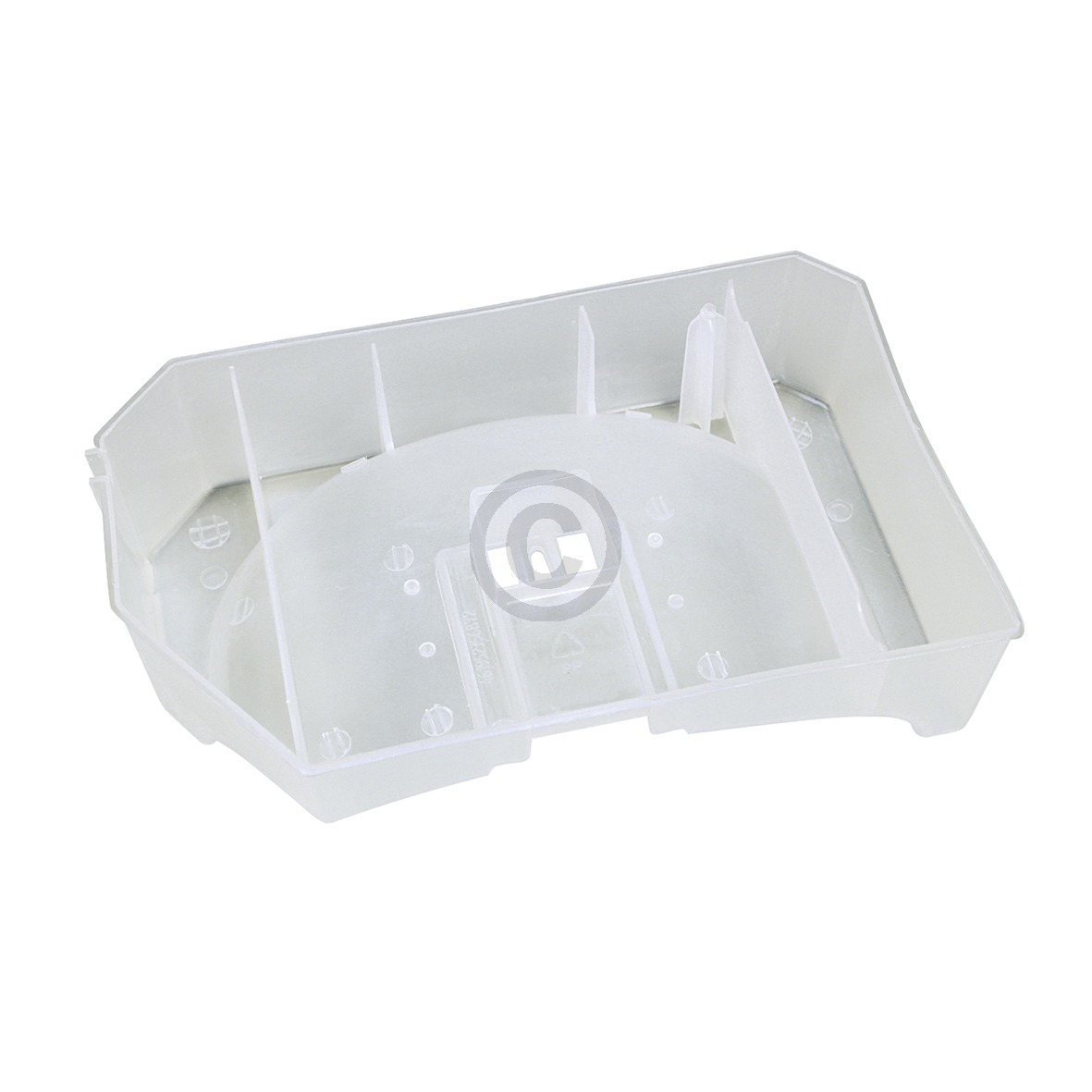 Glasplatte Whirlpool 481010667591 485x343mm mit Leisten für  Kühlteilinnenraum - Innenraum