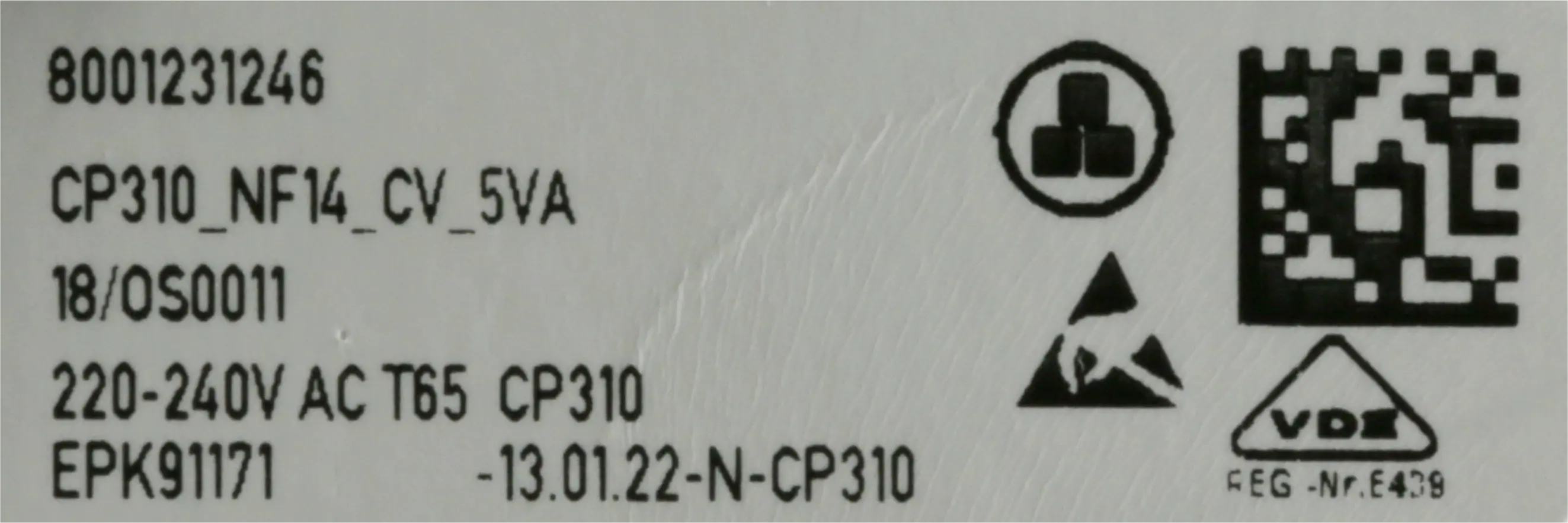 Steuerungsmodul programmiert 12012058