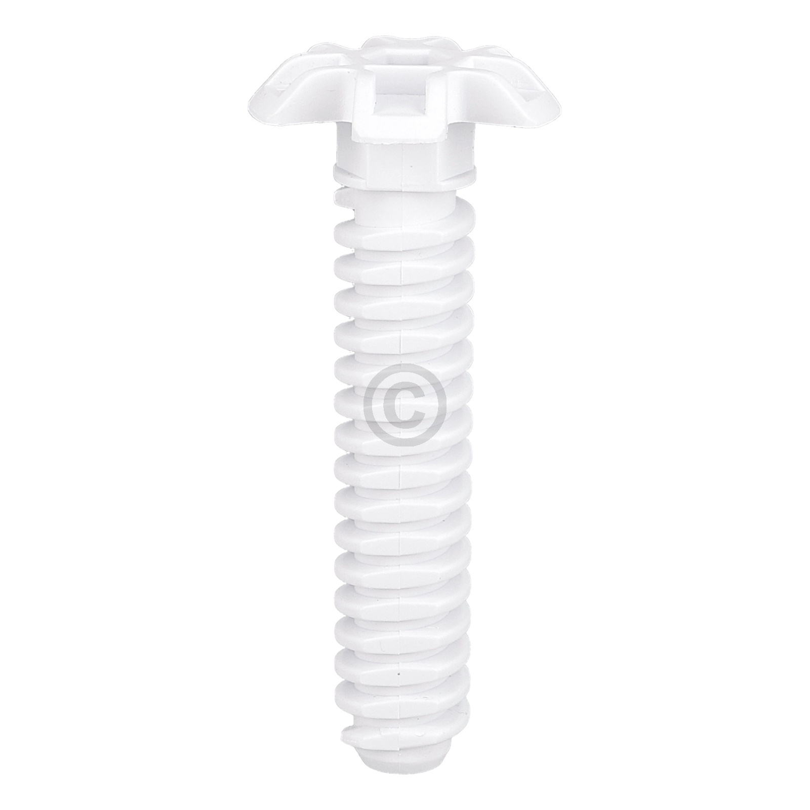 Gerätefuß passend für Bosch 00631221 weiß vorne 105mm für Geschirrspüler