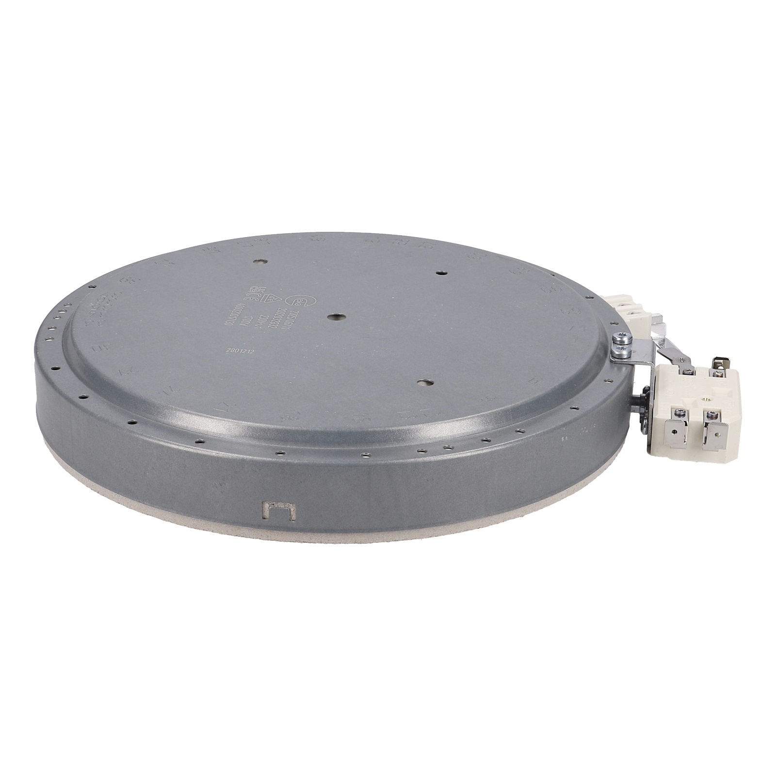 Heizelement 180mm 1700w Bauknecht C00972031 für Kochfeld Bauknecht