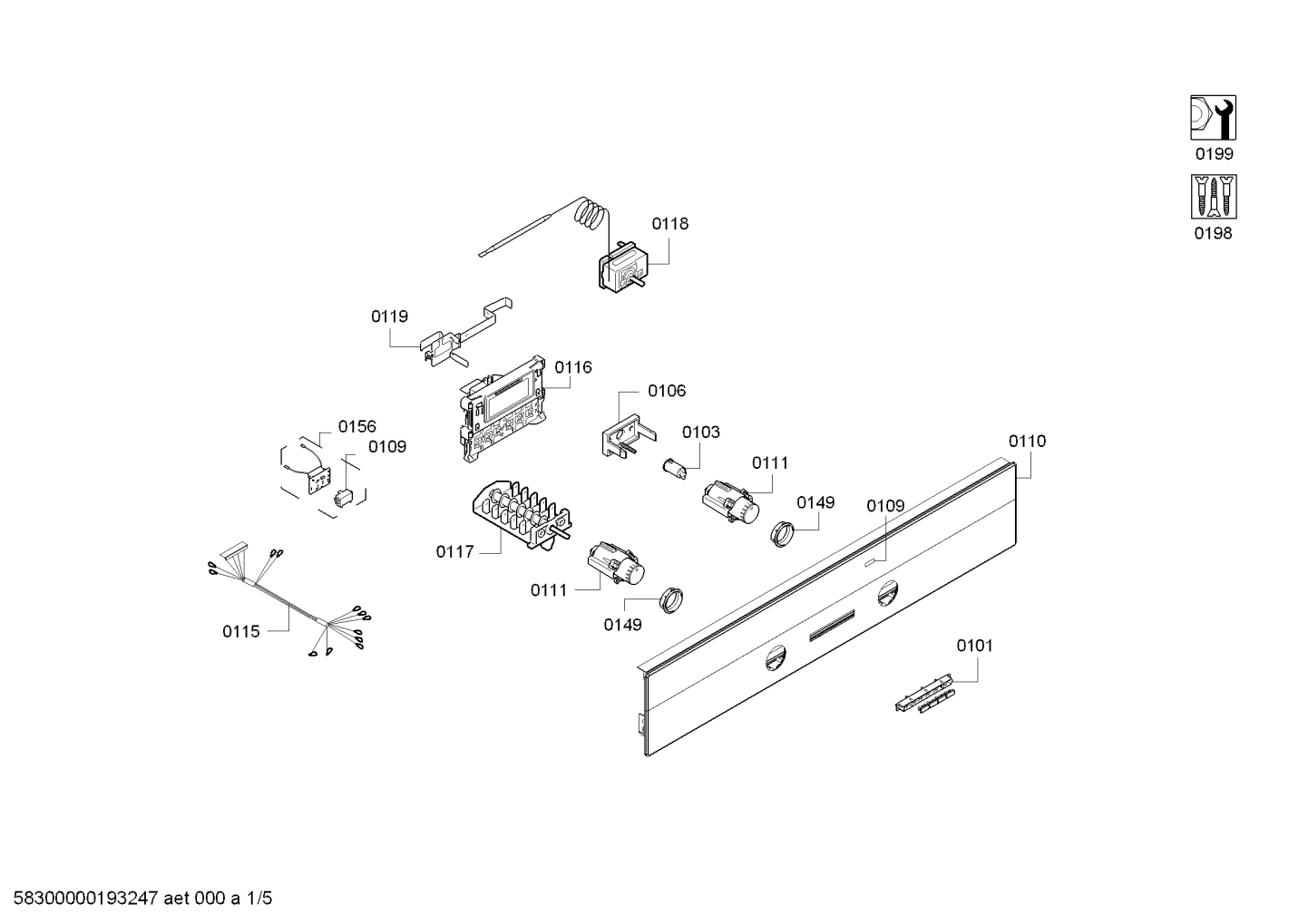 Ersatzteile_H.SE.NP.L2D.IN.GLASS.S5b.X.E0_TIF_2F_HB42AR555E_2F01_Bild_1