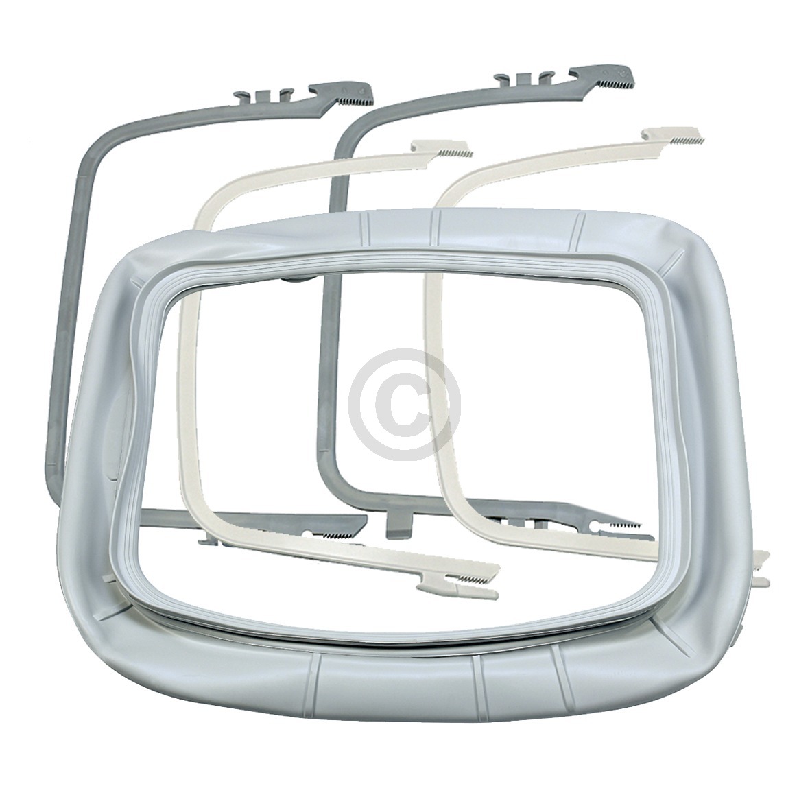 Türmanschette mit Spannringen AEG 4071425344 für Waschmaschine Toplader