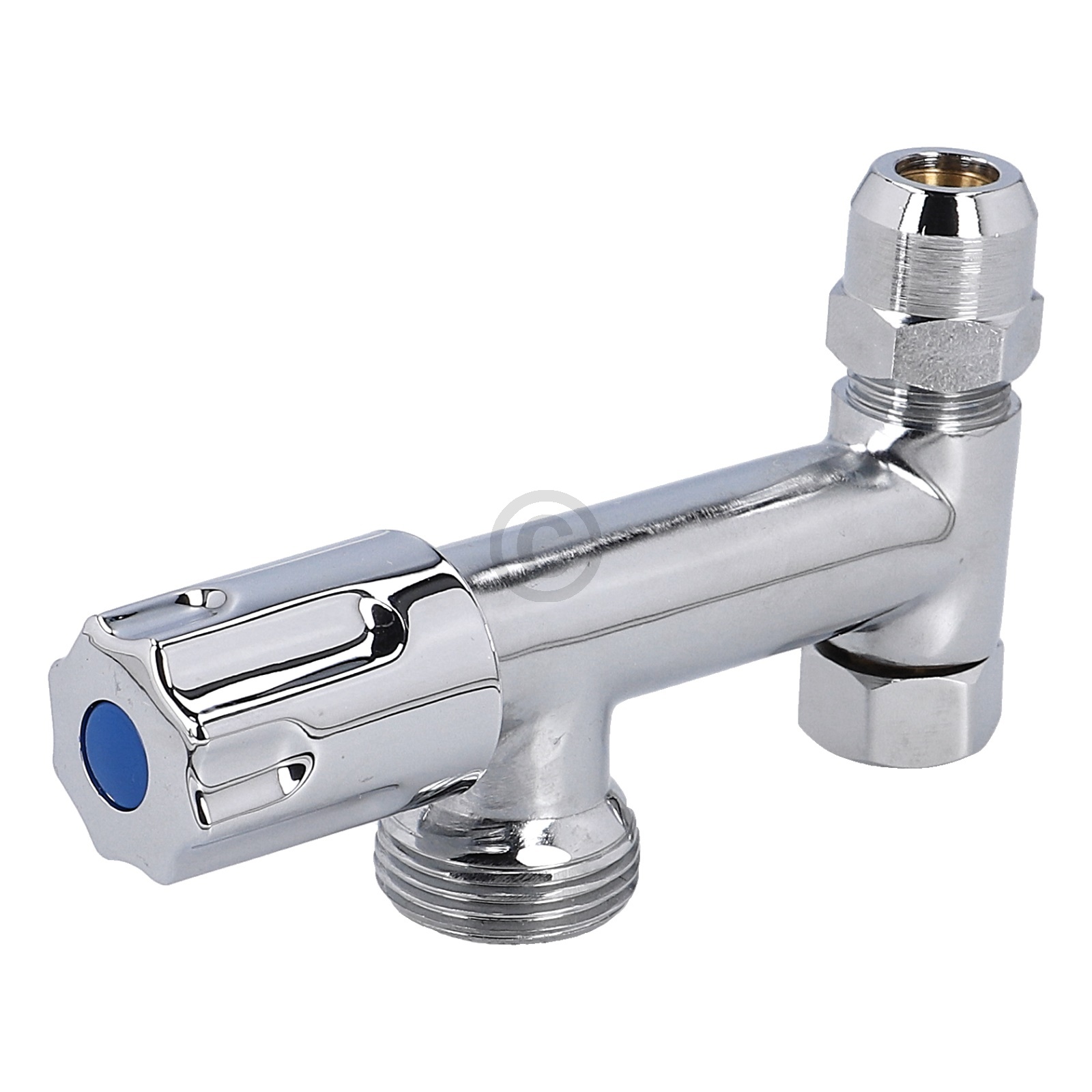 Doppel-Eckventil 3/8" BLUPARTS Sanitärbedarf für Waschmaschine 10104800