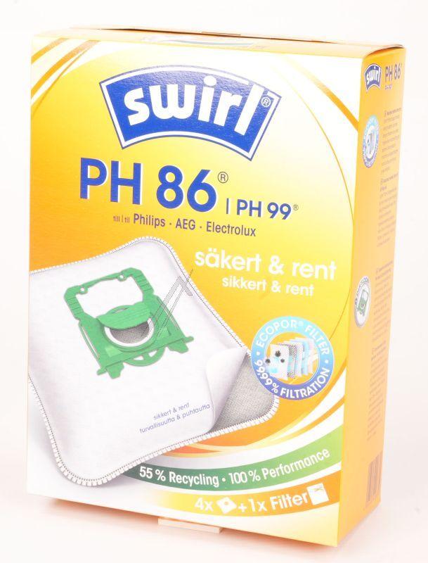 Staubsaugerbeutel AirSpace Green Line für Melitta 6785295 4er Pack