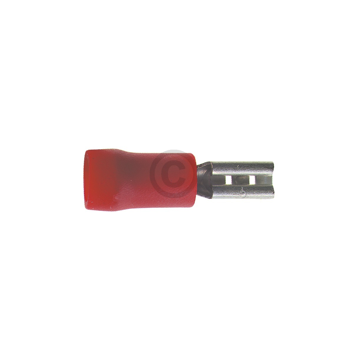 Flachsteckhülse rot 6,3mm für 0,5 - 1,0 mm² Aderquerschnitt 1Stk