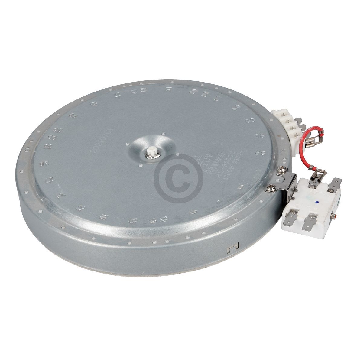 Strahlheizkörper 175mmØ 1700W beko 162926002 230V für Glaskeramikkochfeld