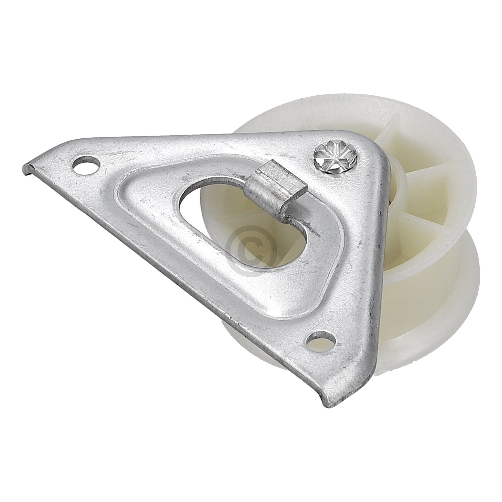 Spannrolle wie INDESIT C00504520 mit Halter für Trockner