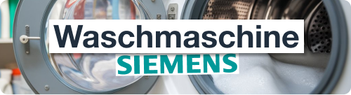 Ersatzteile für Siemens Waschmaschinen