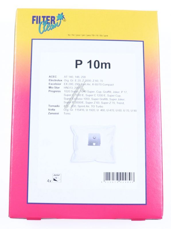 Staubsaugerbeutel für Staubsauger Filterclean FL0249K 4er Pack