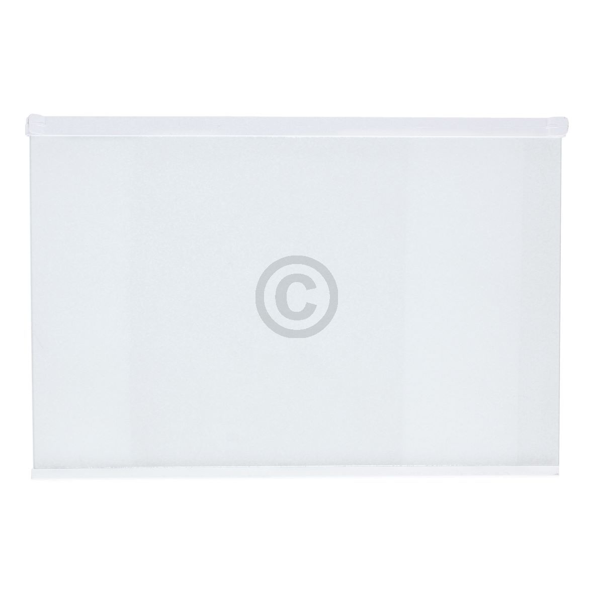 Glasplatte mitte für Kühlteil beko 4657830100 450x305mm mit Leisten für KühlGefrierKombination