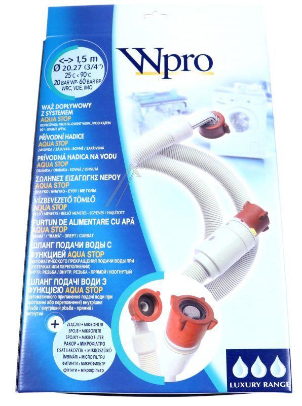 Zulaufschlauch für Geschirrspüler Whirlpool 481953028925 Wasserstop 10bar