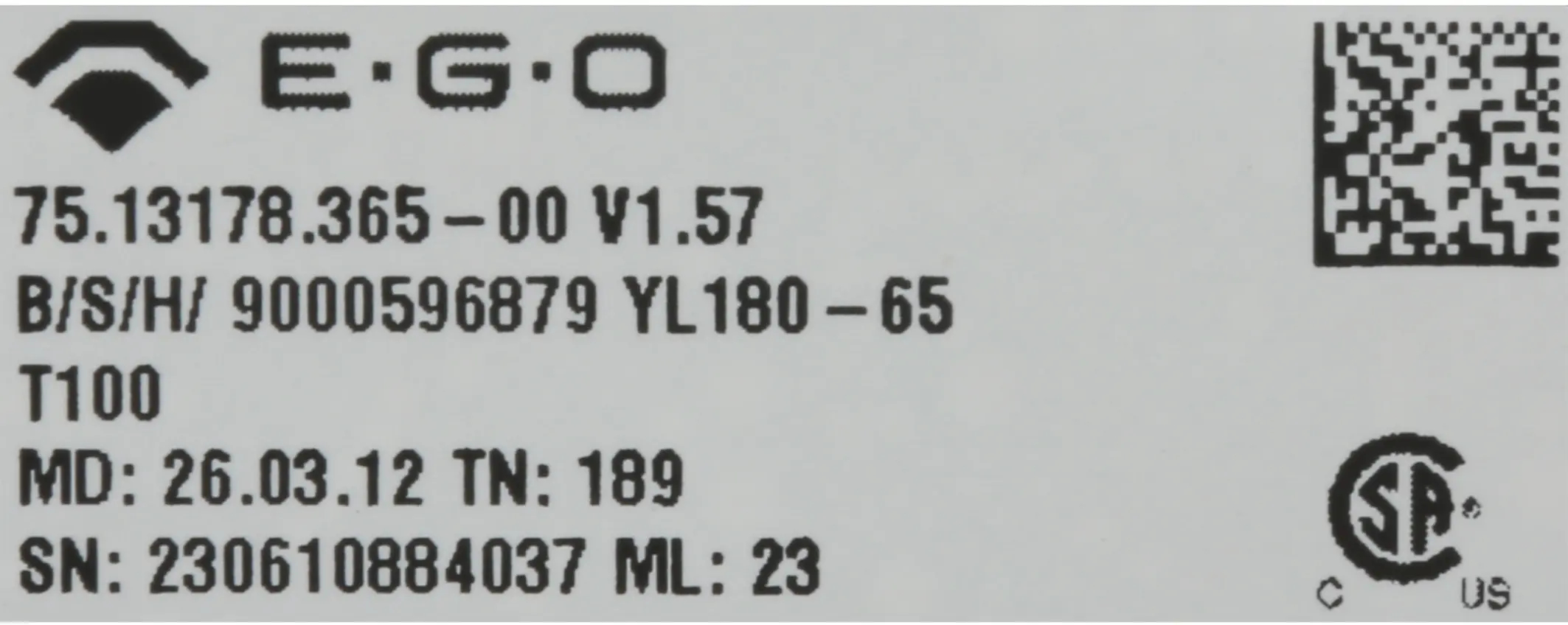 Steuerungsmodul 00659021