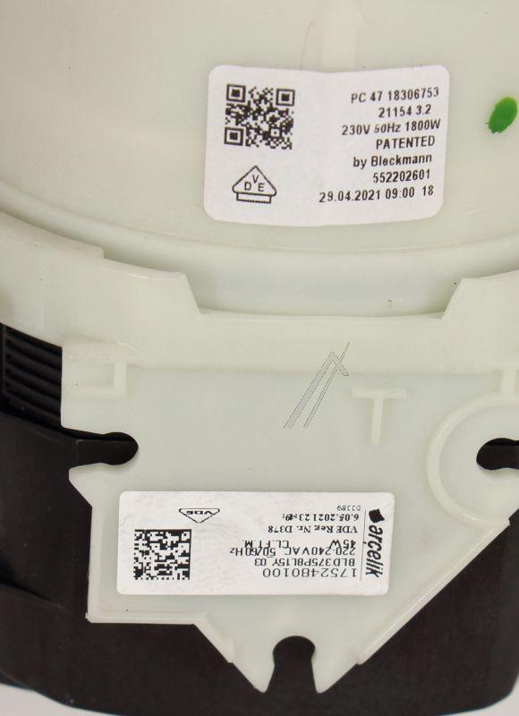 Beko-Grundig-Arçelik 1512100200 C00904094 Sumpeinheit ohne Ventil für Geschirrspüler Komplett