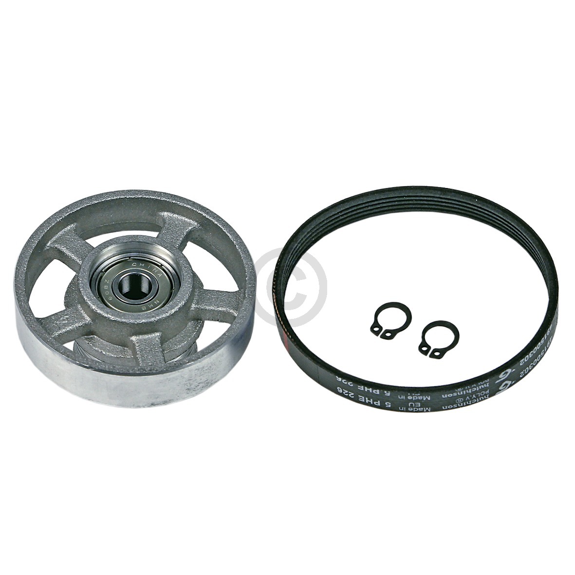 Riemenscheibe mit Riemen 226PH5E Beko 492204403 für Trockner