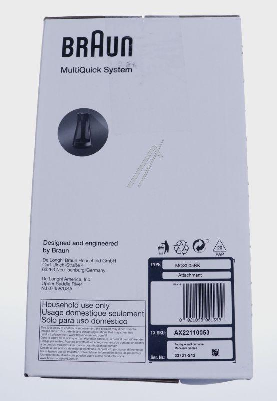 Aufsatzständer für Küchenmaschine Braun AX22110053 Schwarz ActiveBlade