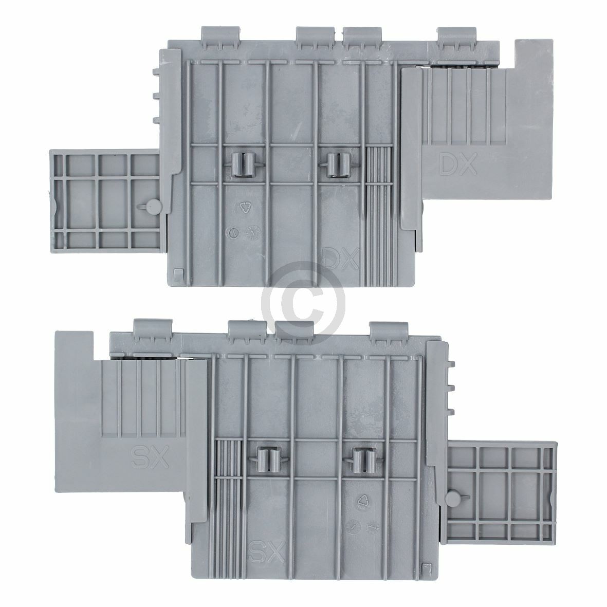 Höhenverstellung Set für Oberkorb Smeg 698290731 in Geschirrspüler 690075070