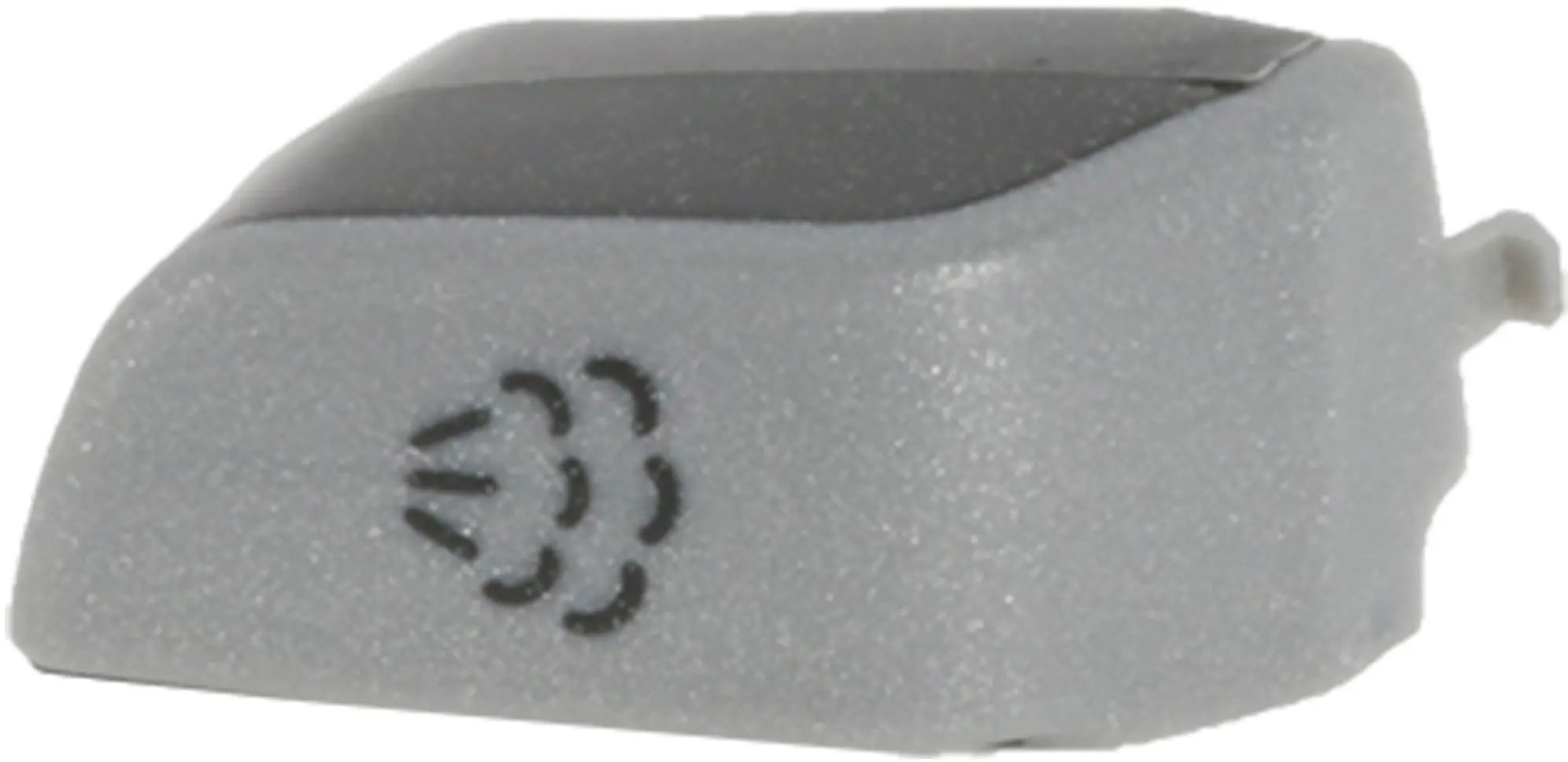 Tastenkappe für Bügeleisen BSH-Gruppe 00637589 Druckknopf, schwarz