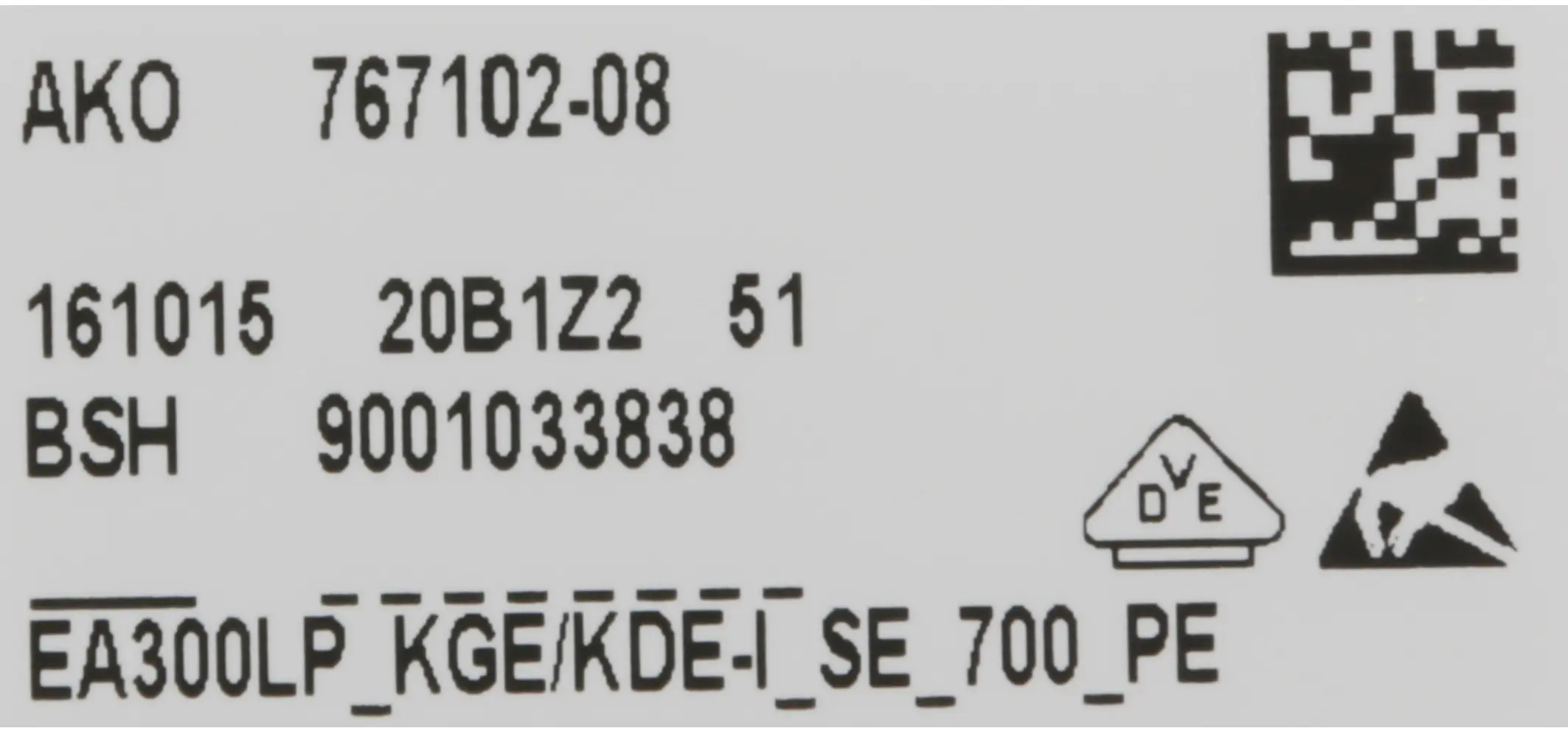 Steuerungsmodul programmiert 12014145