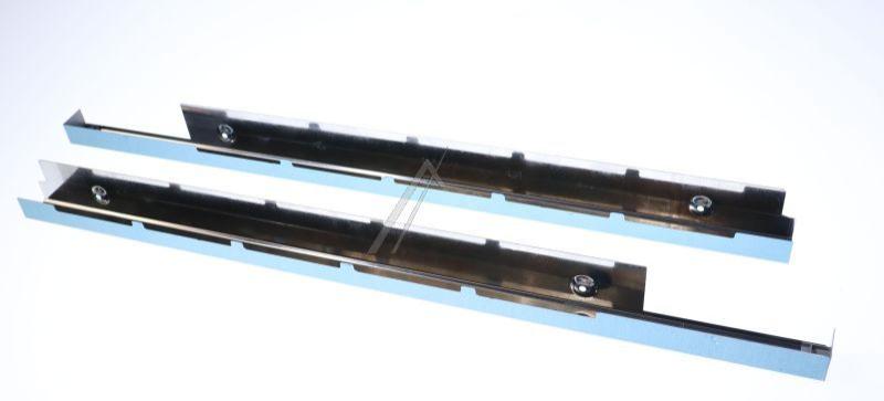 Designleisten-Set für Bosch/Siemens Ofen 11054893 Edelstahl, links/rechts
