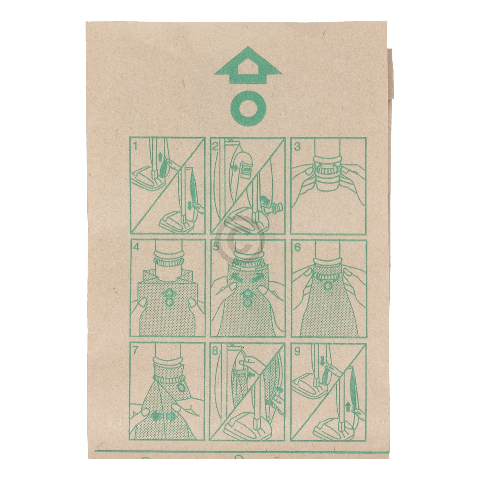 Filterbeutel HOOVER H1 09178377 für NassTrockenSauger 5Stk