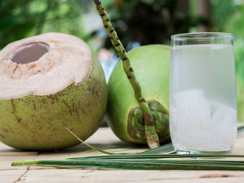 Kokosnusswasser - Abkühlung im Sommer