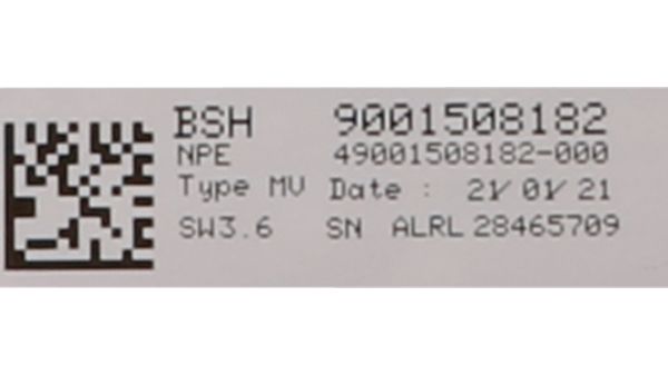 Bedienmodul 11036777 Originalersatzteil von Bosch