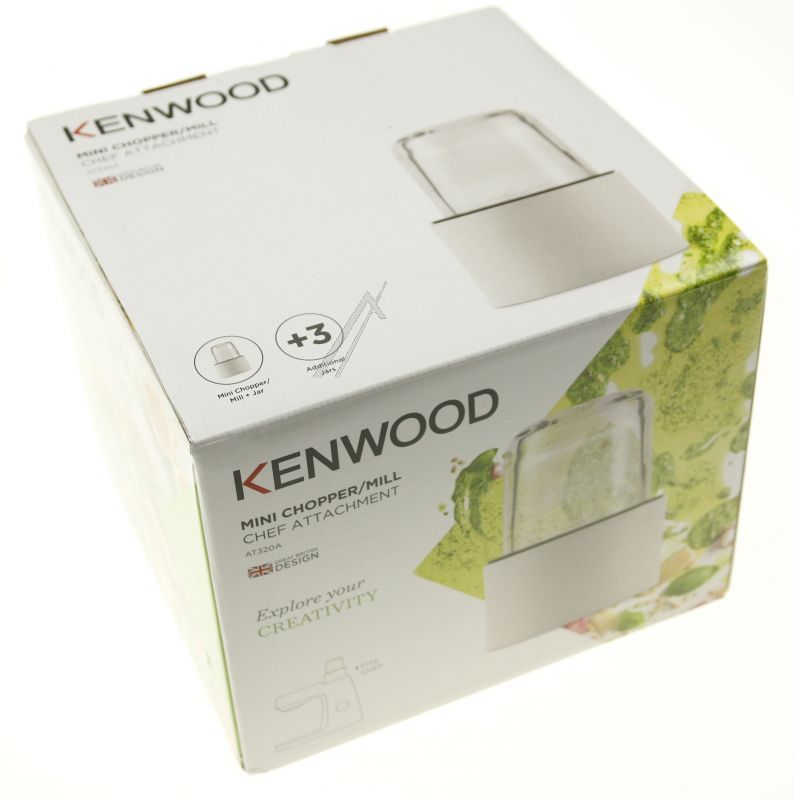 Hochgeschwindigkeits-Mühle für Küchenmaschine DeLonghi AWAT320B01 Kräuter & Gewürze