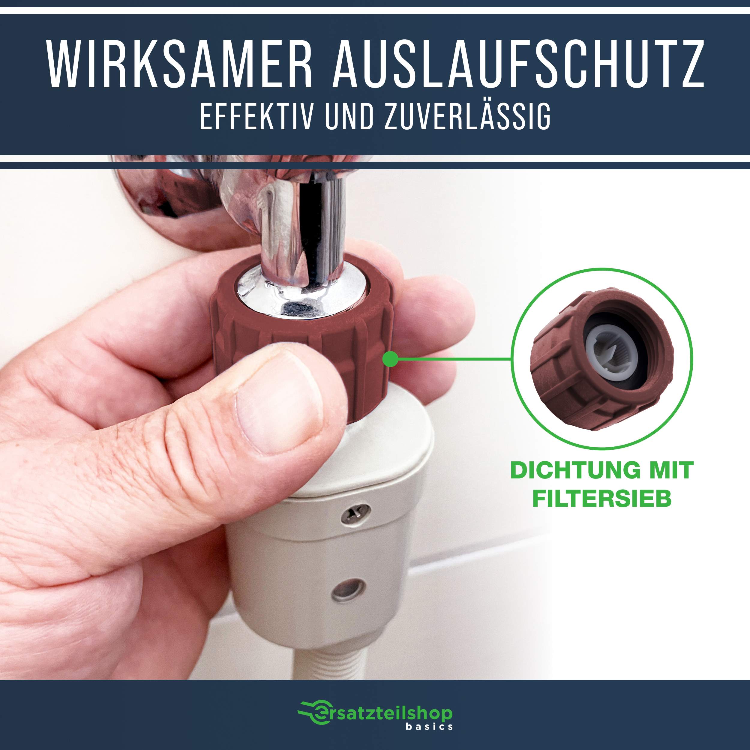 Zulaufschlauch Aquastop 2,5m - Universal anwendbar für Waschmaschine & Geschirrspüler bis 90°C 