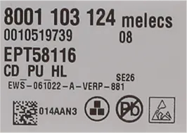 Leistungsmodul programmiert 00636961