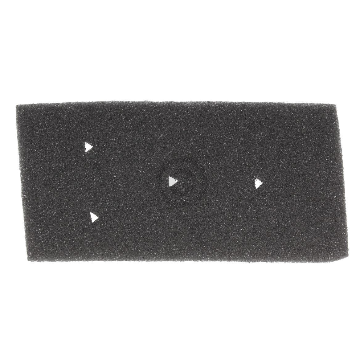 Schaumfilter für Wärmetauscher wie Whirlpool 481010716911 230x115mm in Trockner
