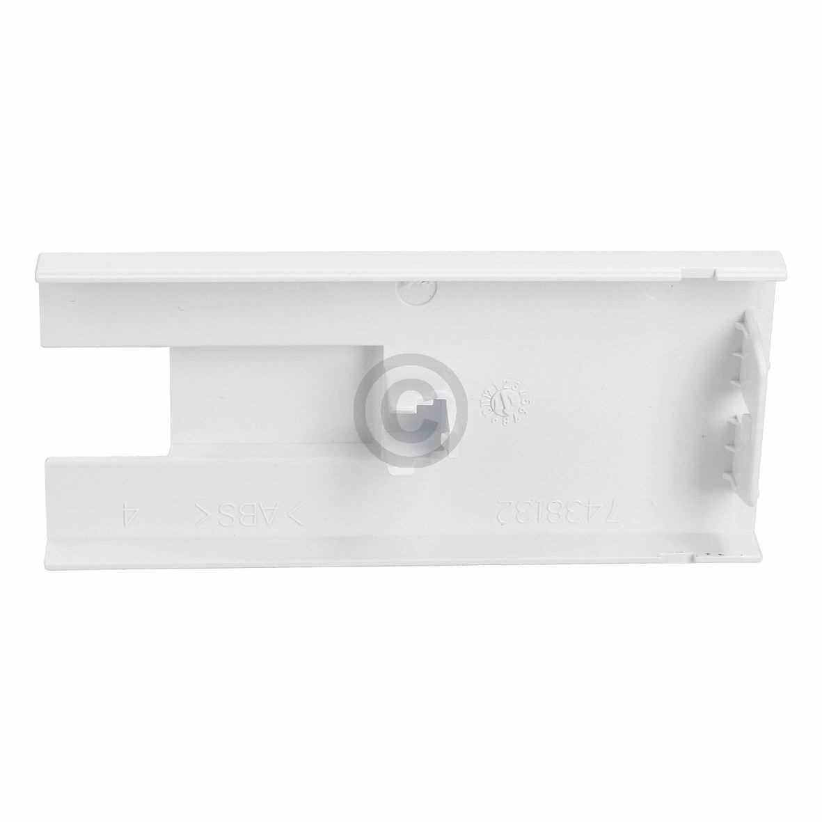 Bedieneinheitenabdeckung Liebherr 7438132 rechts für Frontblende Kühlschrank