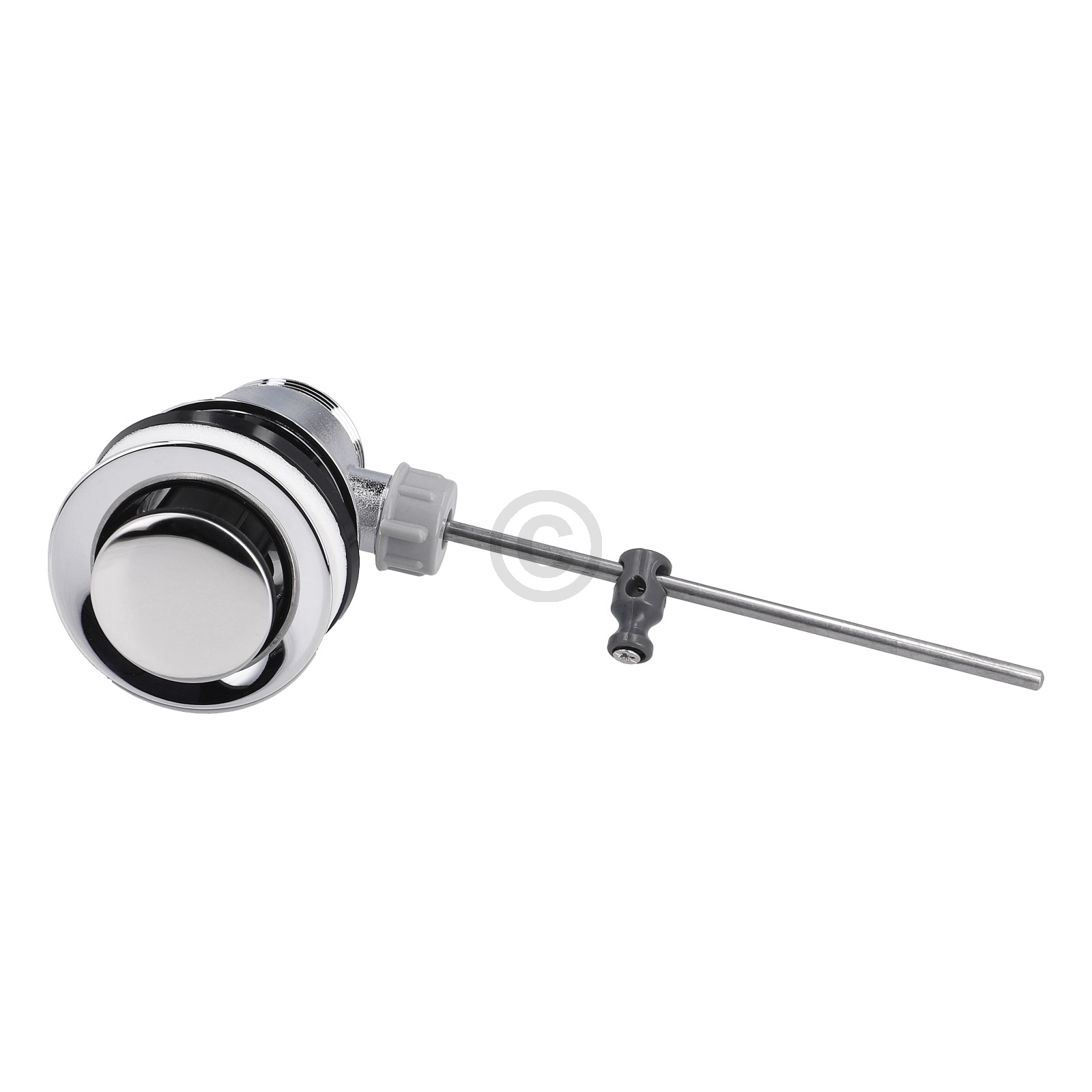 Ablaufgarnitur 1 1/4" mit Exzenter und Stopfen chrom BLUPARTS für Waschbecken