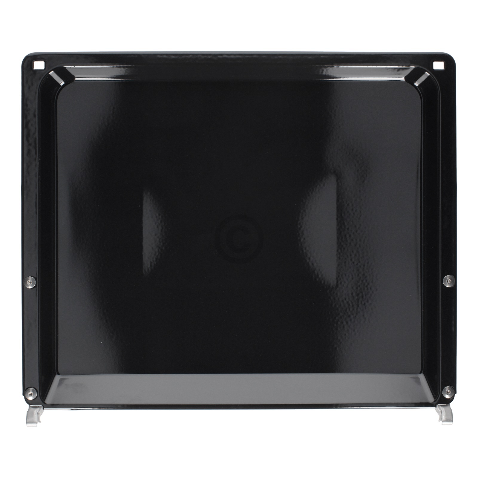 Backblech für Ofen Bosch Siemens 20005941 emailliert, schwarz