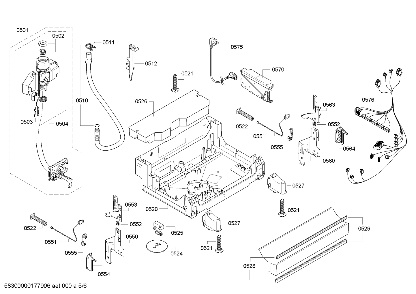 Ersatzteile_PartyPlus_SN45N535EU_2F80_Bild_5
