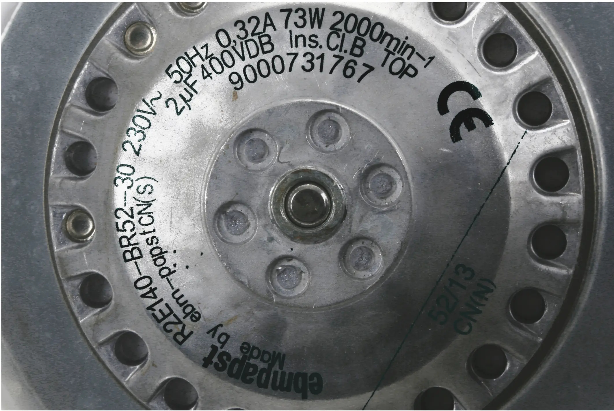 Lüftermotor 00298580