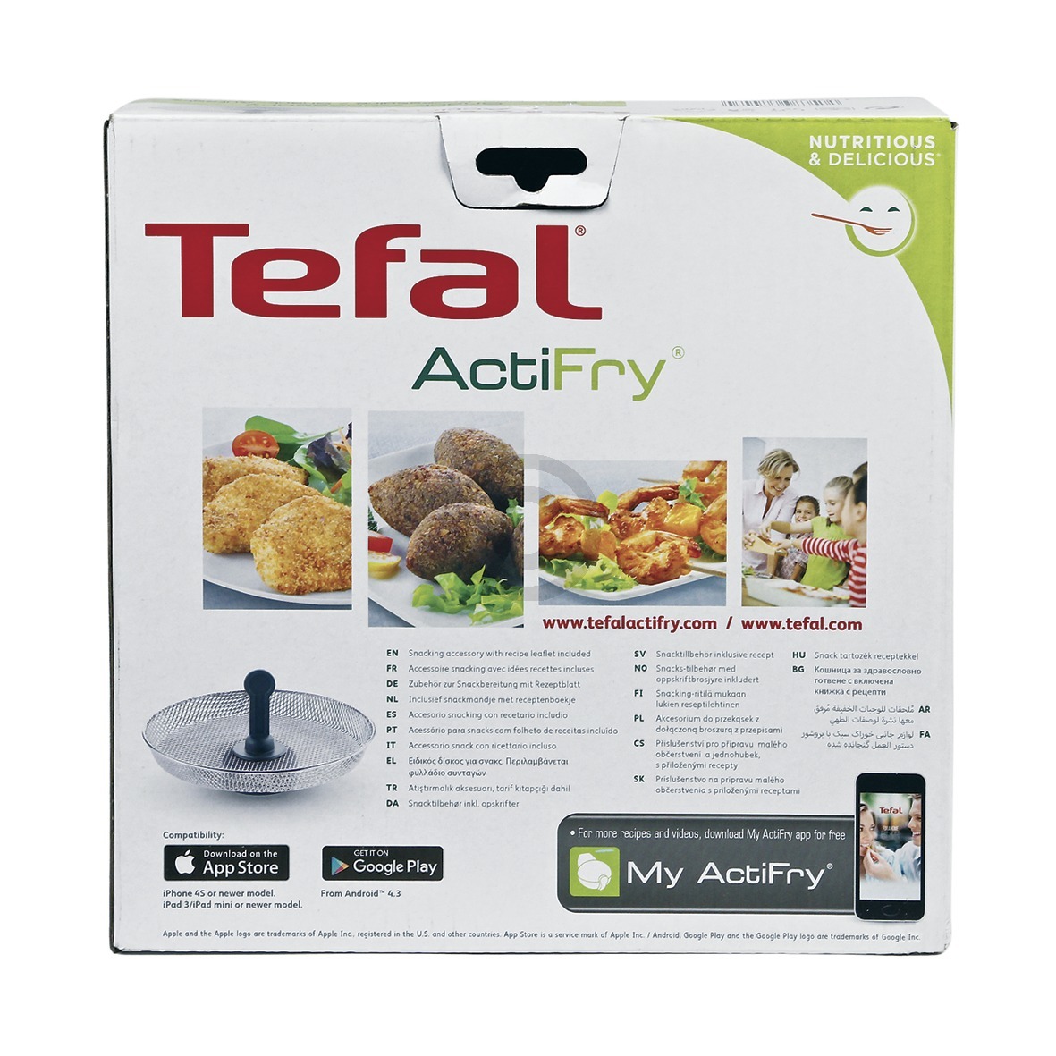 Tefal Garkorb für Heissluft-Fritteuse Tefal ActiFry XA701074