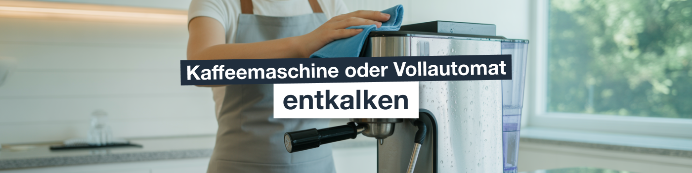 Kaffeemaschine entkalken Anleitung