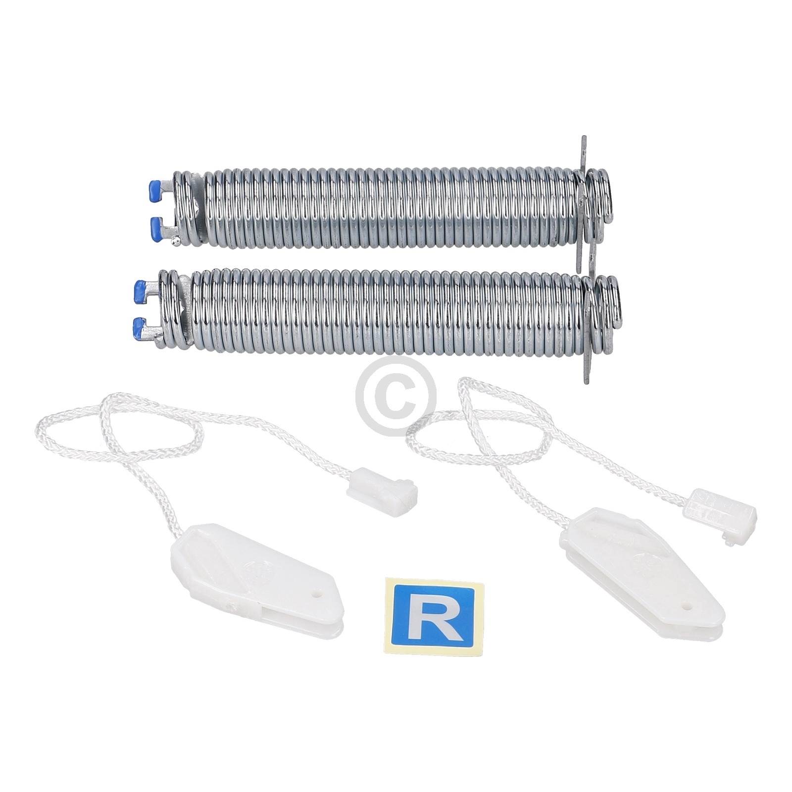 Türscharnierfeder Set wie Siemens 00754873 für Geschirrspüler 10107367