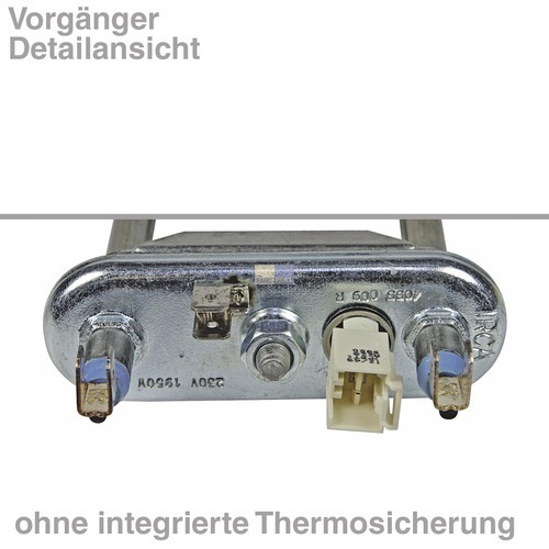 Heizelement mit Fühler wie AEG 1327242416 KAWAI 3W1900T für Waschmaschine