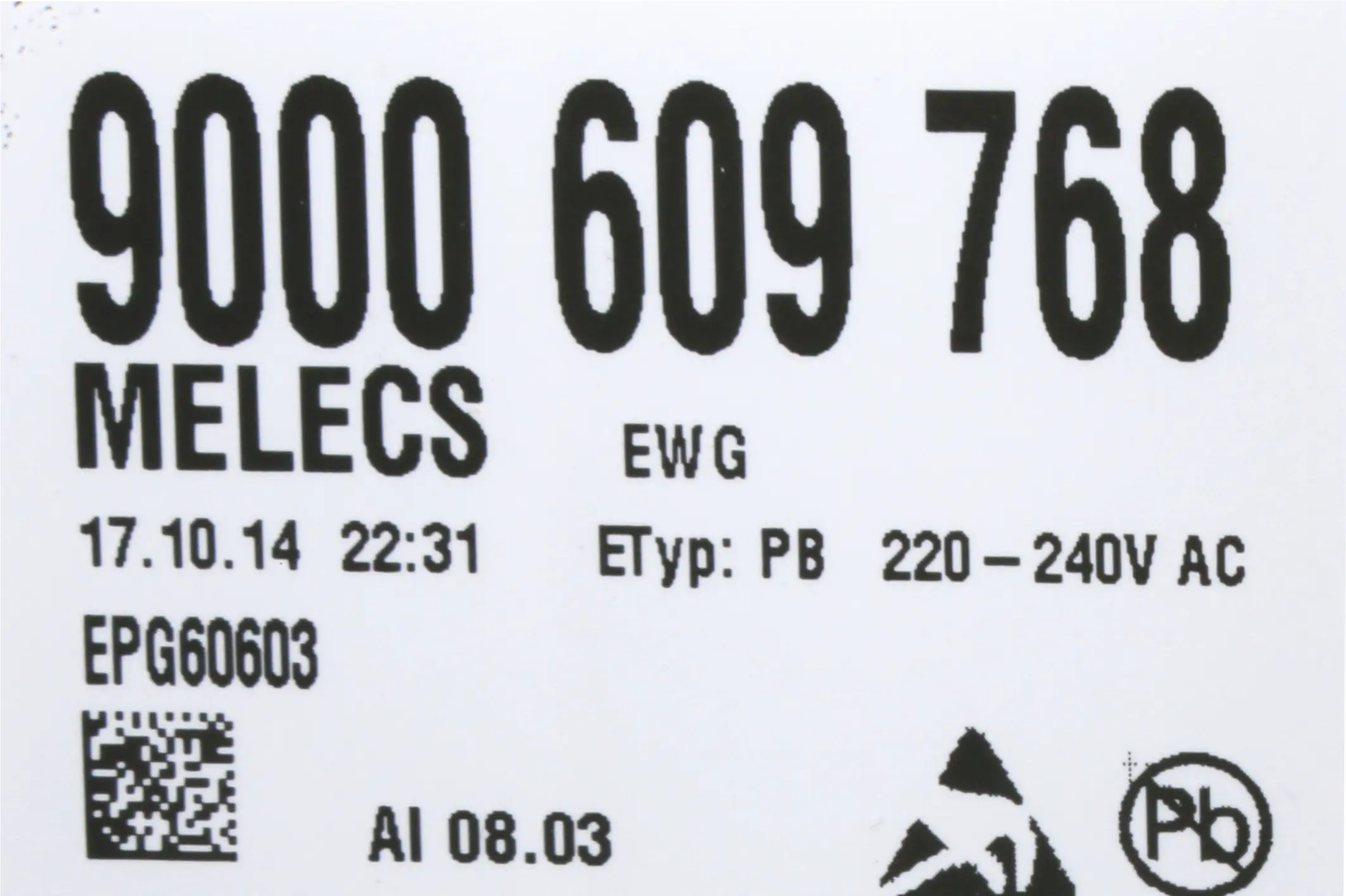 Leistungsmodul programmiert 00654876