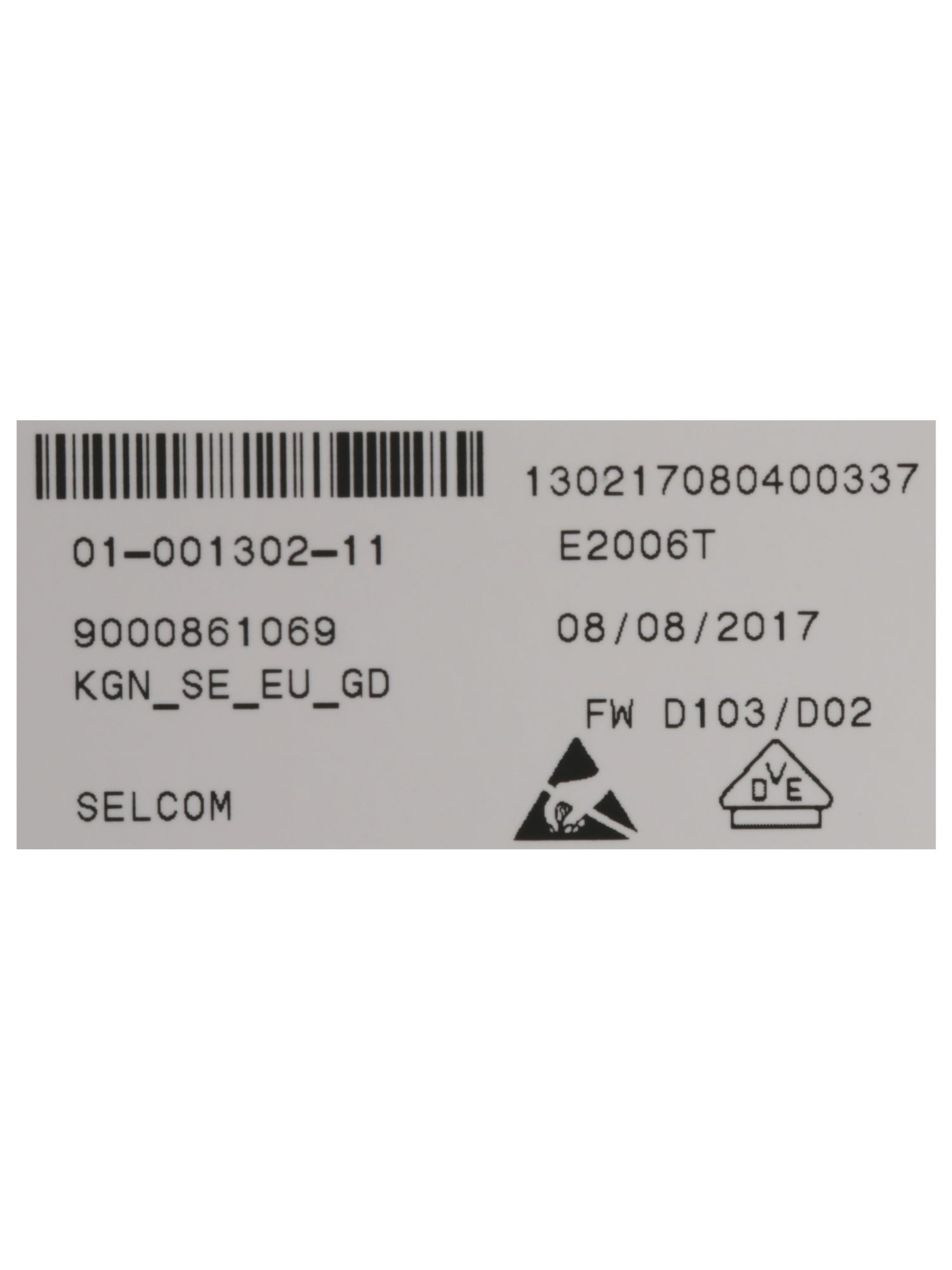 Bedienmodul 00652205