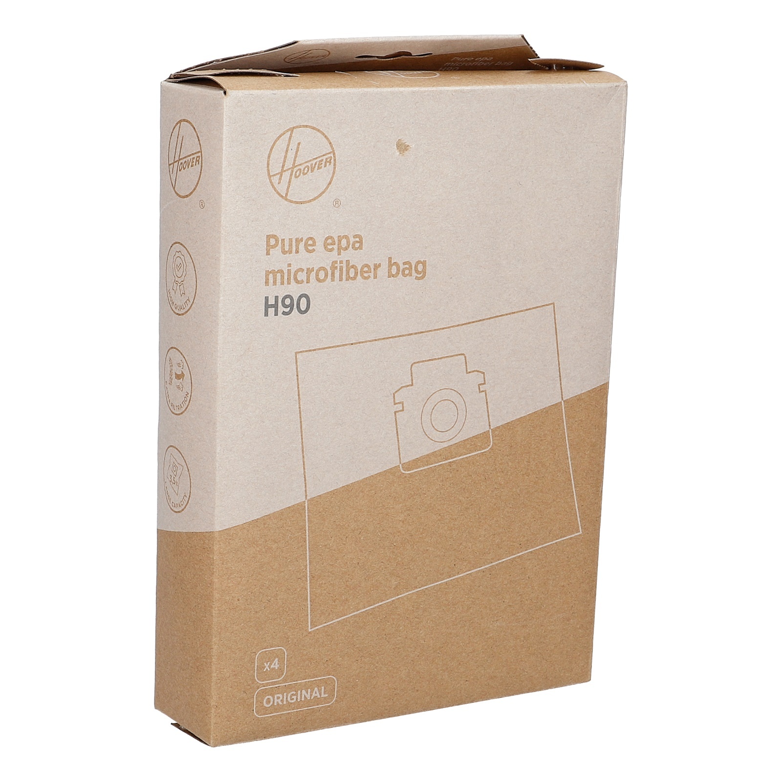 Staubsaugerbeutel H90 Candy/ Hoover 35602734 für Staubsauger CANDY/ HOOVER