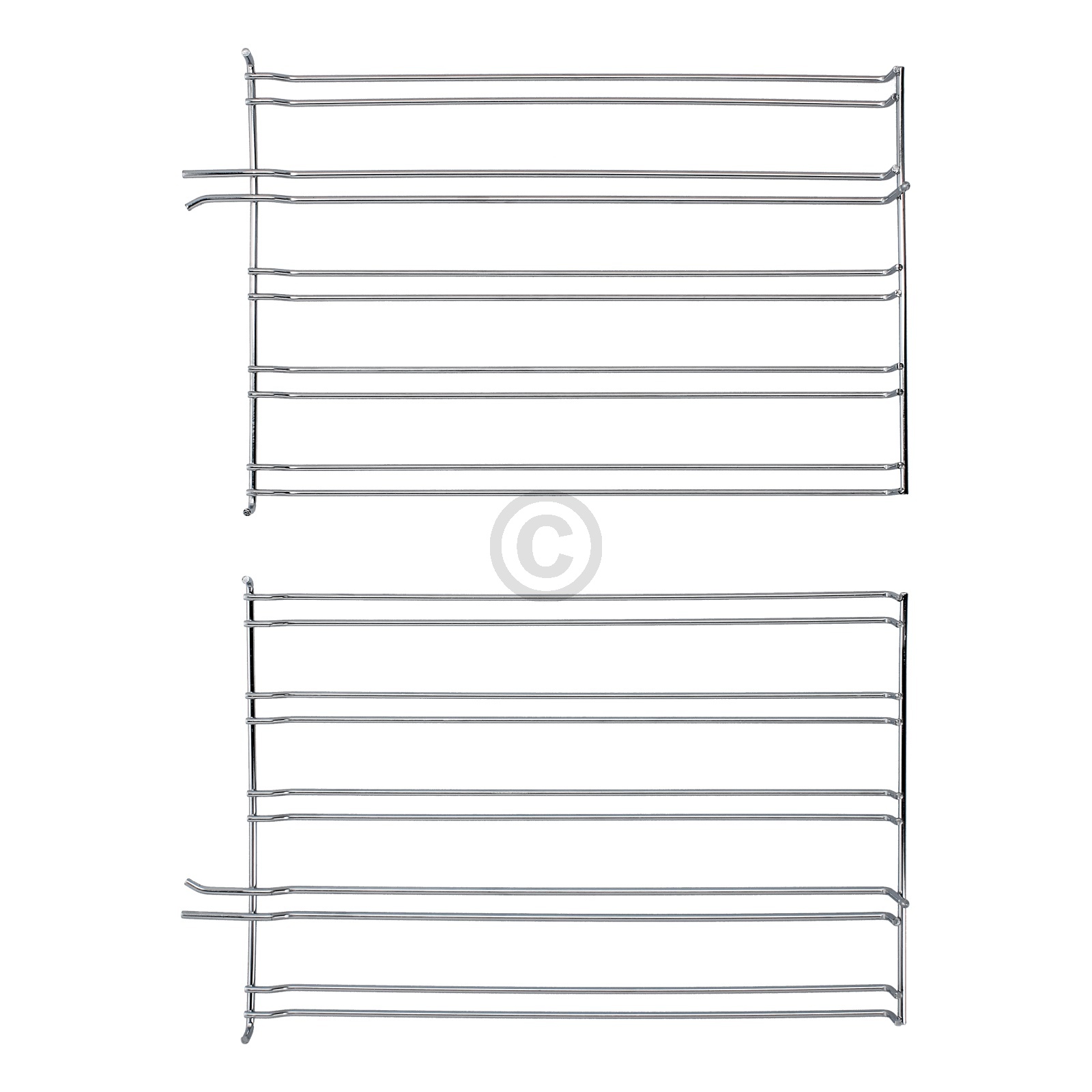 Haltegitter Set links rechts für Backblech Rost Beko 210444741 in Backofen