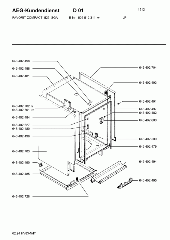 Ersatzteile_Favorit_Compact_525_W_JP_60651231100_Bild_1