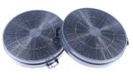Aktivkohlefilter Set für Dunstabzugshaube Atlan 301030600005 2 Stück, Geruchsneutralisation