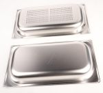 Set Dampfgarbehälter für Ofen AEG Electrolux 140188212025 Dampfset